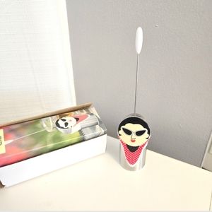 AdHoc TeeTea Infuser Lady in  Sunglasses Loose Leaf Stainless Steel Drip Holder